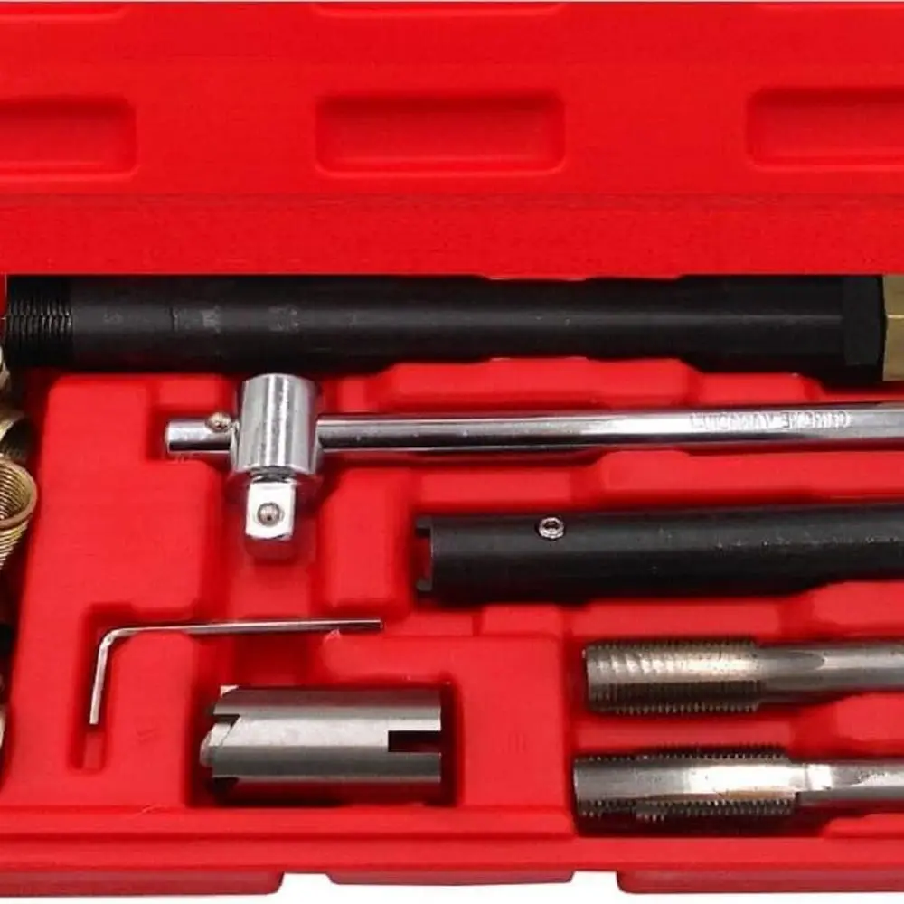 Spark Plug Thread Repair Tool Kit
Spark Plug Thread Repair Tool Kit