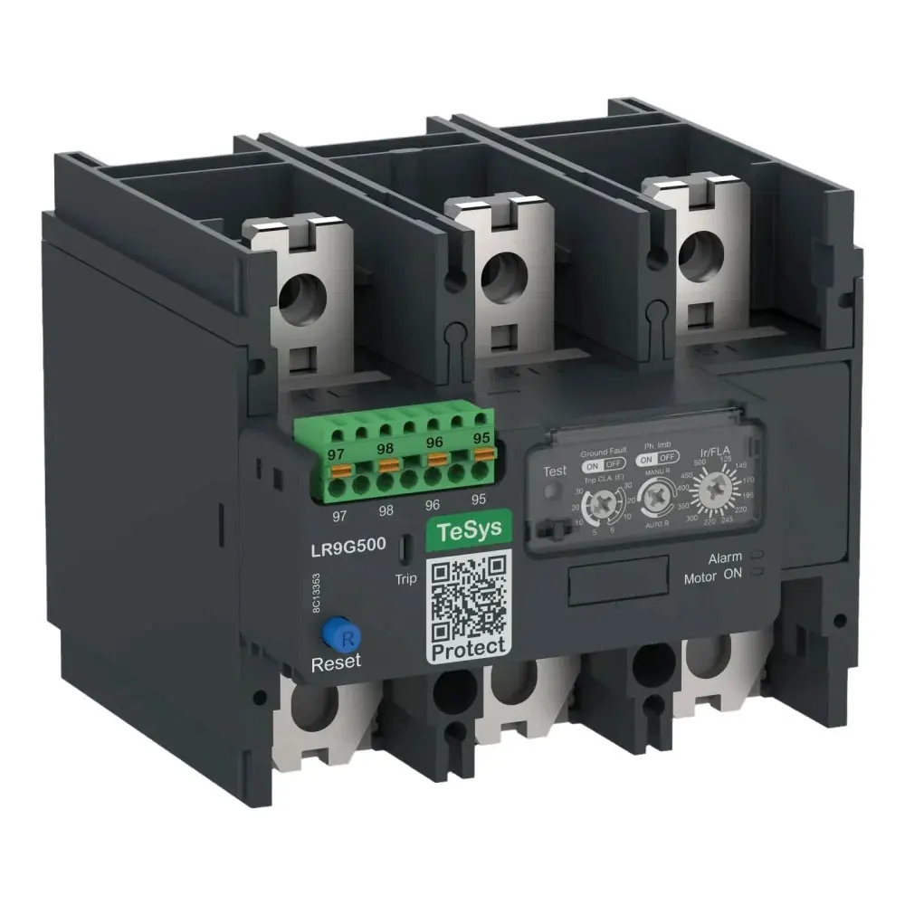 Новое электронное реле перегрузки LR9G500 с гарантией один год
Новое электронное реле перегрузки LR9G500 с гарантией один год 