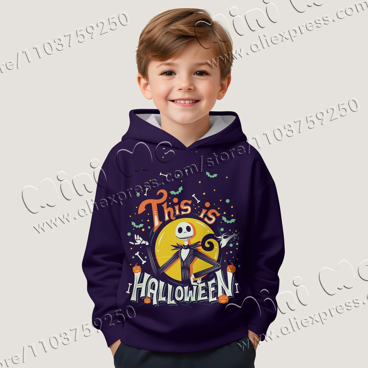 Autumn New Halloween Hoodies Nightmare Before Christmas 3D Print Hoodie Men Women Fashion Oversized Sweatshirts Kids Tracksuits
Autumn New Halloween Hoodies Nightmare Before Christmas 3D Print Hoodie Men Women Fashion Oversized Sweatshirts Kids Tracksuits