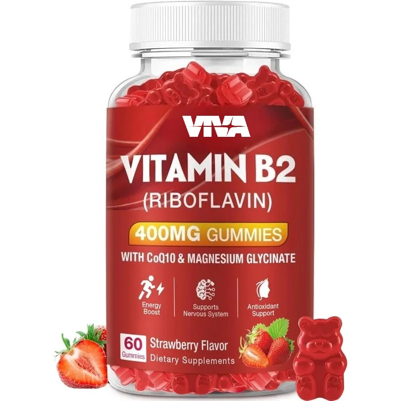 Витамин B2 Riboflavin 400 мг - энергетическая и метаболическая поддержка, вкусный клубничный вкус, чистые вегетарианские мягкие конфеты
Витамин B2 Riboflavin 400 мг - энергетическая и метаболическая поддержка, вкусный клубничный вкус, чистые вегетарианские мягкие конфеты