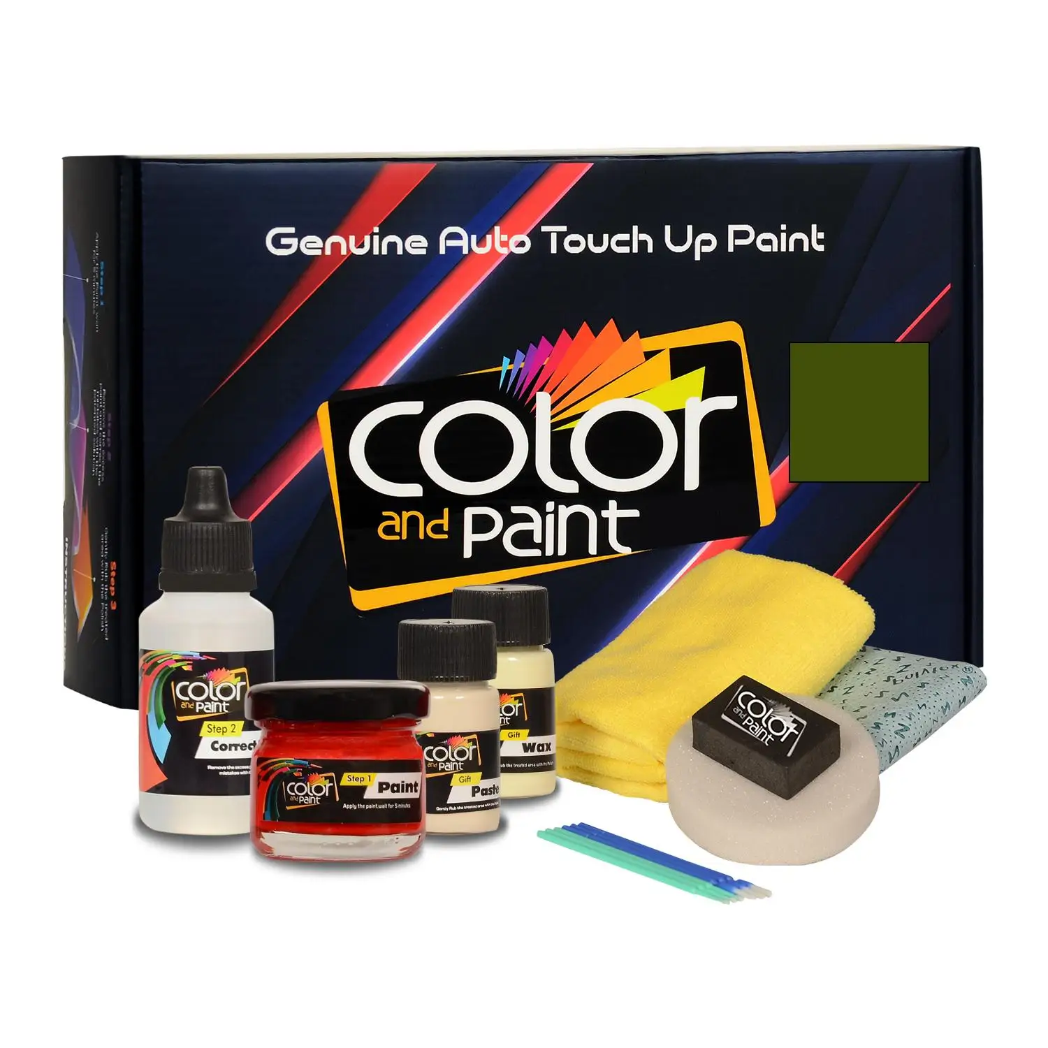 Color and Paint compatible with Volkswagen Automotive Touch Up Paint - HIPPIEGRUEN 99 - LH6R - Basic Care
Color and Paint compatible with Volkswagen Automotive Touch Up Paint - HIPPIEGRUEN 99 - LH6R - Basic Care