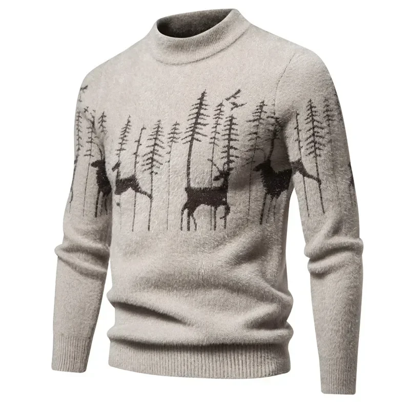 2023 Trend Men's New Imitation Mink Sweater Soft and Comfortable Fashion Warm Knit Sweater
2023 Trend Men's New Imitation Mink Sweater Soft and Comfortable Fashion Warm Knit Sweater