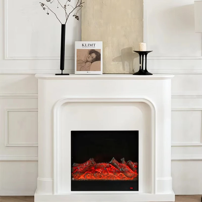 French fireplace decorative cabinet, indoor retro American electronic fireplace core, living room simulation flame
French fireplace decorative cabinet, indoor retro American electronic fireplace core, living room simulation flame