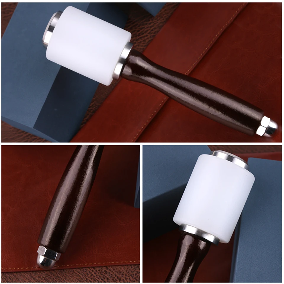 Leather Carving Hammer DIY Craft Nylon Material Professional Tool Cowhide Punch Hammer for Leathercraft Craft Accessories
Leather Carving Hammer DIY Craft Nylon Material Professional Tool Cowhide Punch Hammer for Leathercraft Craft Accessories