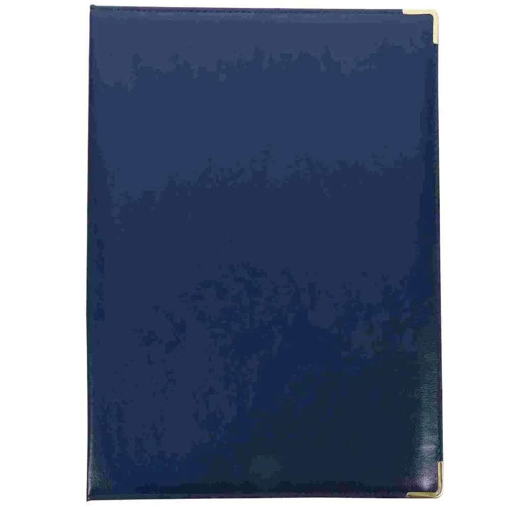 PU Leather A4 Agreement Folder Protective No Inserts Paper Document Holder Reinforced Edges Corner Slots Portfolio File Binder
PU Leather A4 Agreement Folder Protective No Inserts Paper Document Holder Reinforced Edges Corner Slots Portfolio File Binder