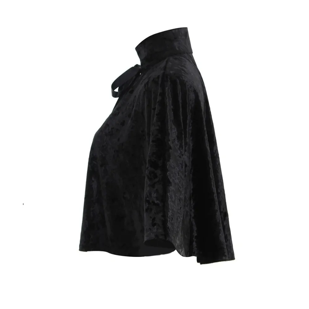 New Vintage Cosplay Velvet Cape Short Carnival Party Women's Shawl Coat Victorian Witch Shawl Gothic Shawl Adult
New Vintage Cosplay Velvet Cape Short Carnival Party Women's Shawl Coat Victorian Witch Shawl Gothic Shawl Adult