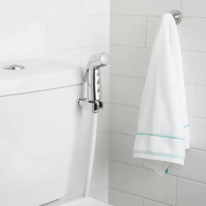 Handheld Sprayer For Toilet Hygiene, High Pressure Cleaning Nozzle Suitable For Shower & Wash Basin Faucet Accessorie
Handheld Sprayer For Toilet Hygiene, High Pressure Cleaning Nozzle Suitable For Shower & Wash Basin Faucet Accessorie