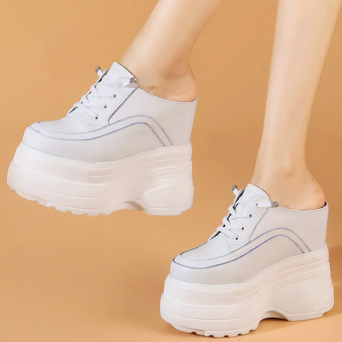 Mules Women Large Size 44 45 46 47 Genuine Leather Wedges High Heel Sandals Fashion Sneakers Plus Size 41 42 43 Platform Pumps
Mules Women Large Size 44 45 46 47 Genuine Leather Wedges High Heel Sandals Fashion Sneakers Plus Size 41 42 43 Platform Pumps