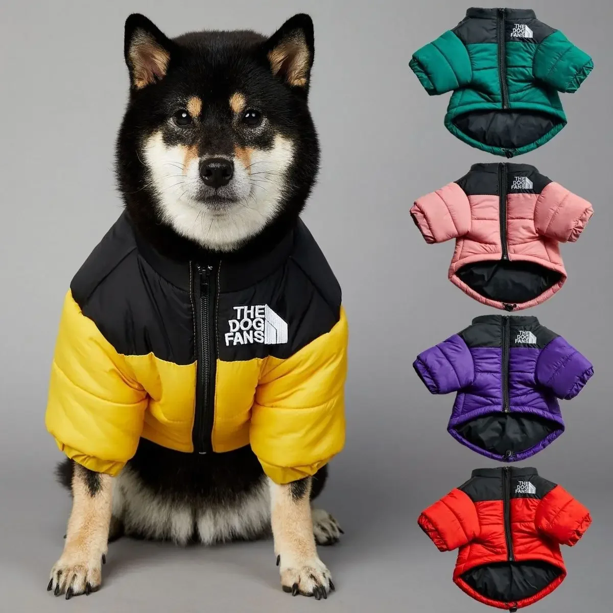 Puppy Coat Dog Down Jacket The Dog Fans Winter Pet Clothes for Small Medium Dogs Warm Thick Dog Vest French Bulldog Dropshipping
Puppy Coat Dog Down Jacket The Dog Fans Winter Pet Clothes for Small Medium Dogs Warm Thick Dog Vest French Bulldog Dropshipping