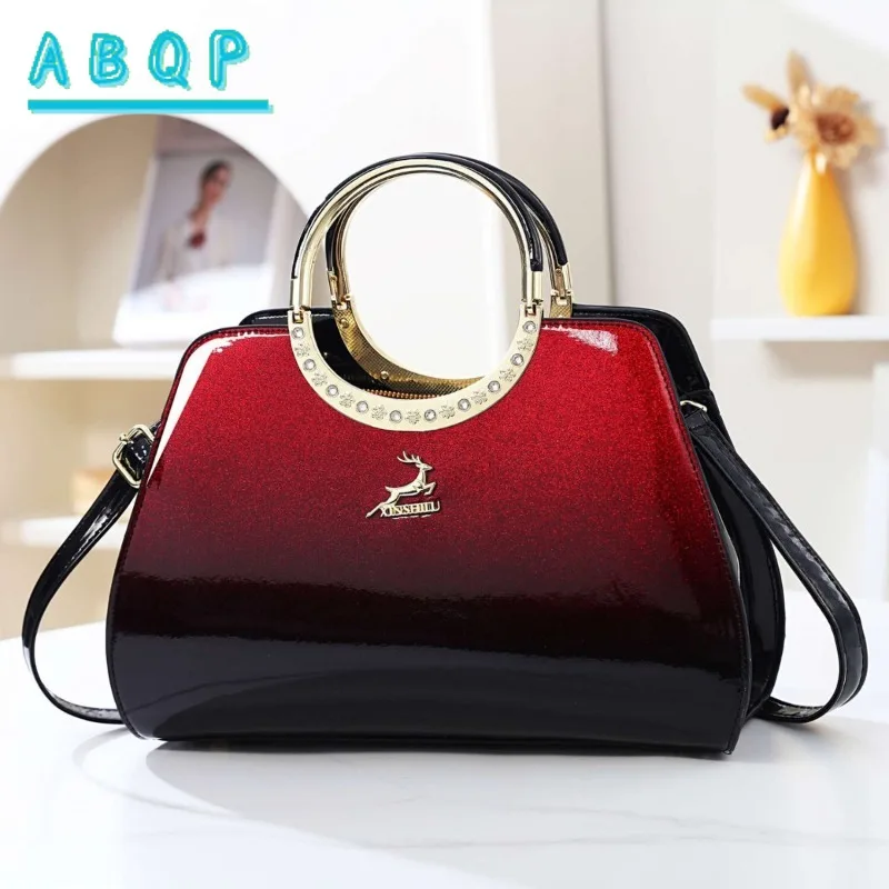 New Women's Handbag Luxury Brand Patent Leather Women's Shoulder Bag Large Capacity Fashion Casual Women's Bag High Quality
New Women's Handbag Luxury Brand Patent Leather Women's Shoulder Bag Large Capacity Fashion Casual Women's Bag High Quality