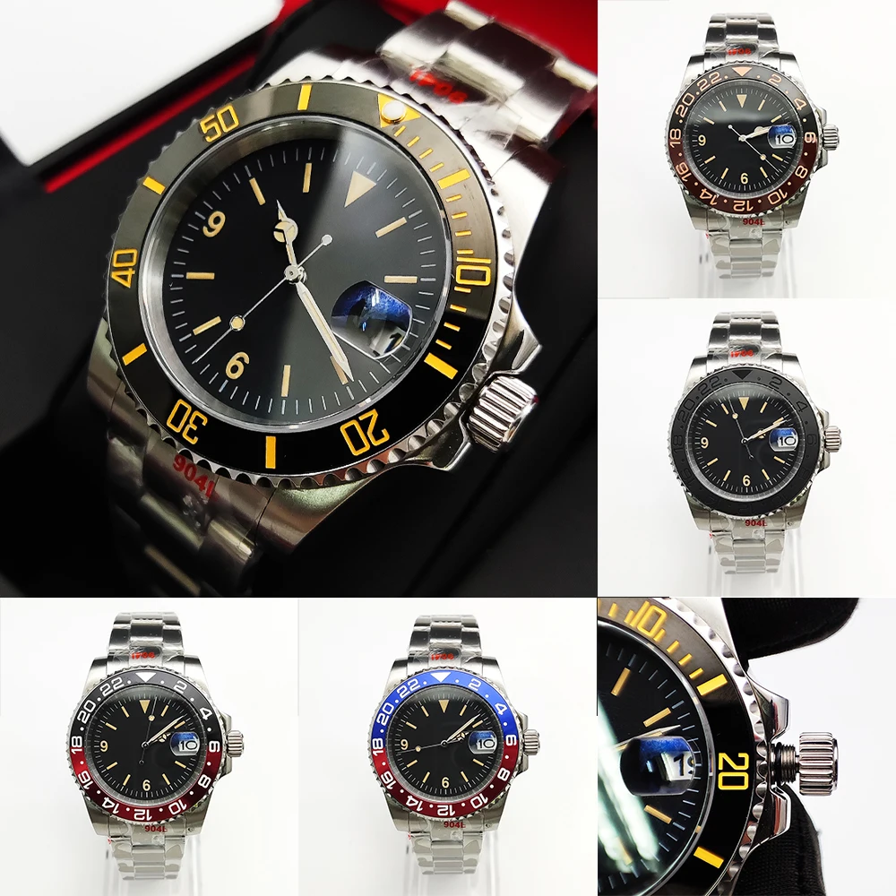 40MM Retro Men's Watch Automatic Japan NH35 Movement Waterproof Sapphire Mechanical Watch Men's Watch Stainless Steel Strap
40MM Retro Men's Watch Automatic Japan NH35 Movement Waterproof Sapphire Mechanical Watch Men's Watch Stainless Steel Strap