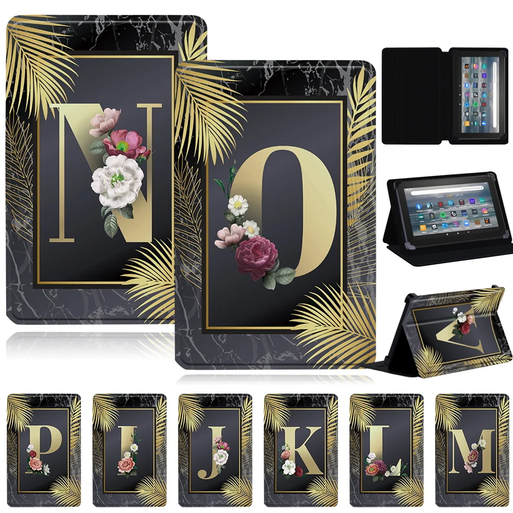 Folding Stand PU Shell For Fire 7 12th Gen 2022/HD 10 Plus/HD10/Fire 7/8 Case for Kindle 10th Tablet Case golden Print Series
Folding Stand PU Shell For Fire 7 12th Gen 2022/HD 10 Plus/HD10/Fire 7/8 Case for Kindle 10th Tablet Case golden Print Series