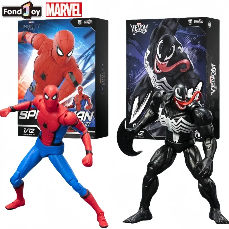 Original Fondjoy Spider-Man Venom Action Figure Model Kit 1/12 The Stark Suit Assembly Infinity Saga Abs Joint Toy Gift
Original Fondjoy Spider-Man Venom Action Figure Model Kit 1/12 The Stark Suit Assembly Infinity Saga Abs Joint Toy Gift