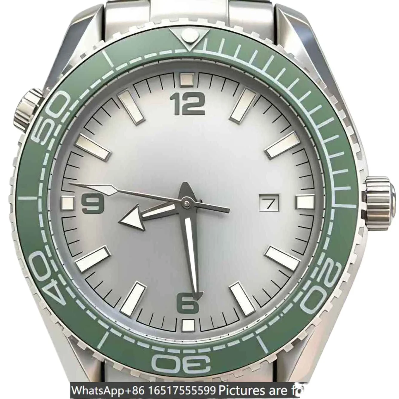 43mm Oversized Premium Mens Luxury Watches Brushed Solid 904L Steel Automatic Movement Scratch Resistant Sapphire Crystal Ant
43mm Oversized Premium Mens Luxury Watches Brushed Solid 904L Steel Automatic Movement Scratch Resistant Sapphire Crystal Ant