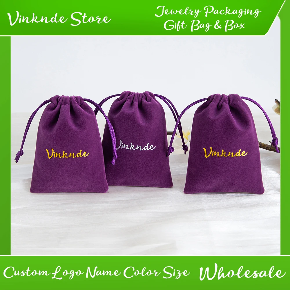 100Pack Travel Jewelry Bags Custom Logo Velvet Purse Pouch Wedding Favors Ring Earring Stud Packaging Drawstring Organizer Sack
100Pack Travel Jewelry Bags Custom Logo Velvet Purse Pouch Wedding Favors Ring Earring Stud Packaging Drawstring Organizer Sack
