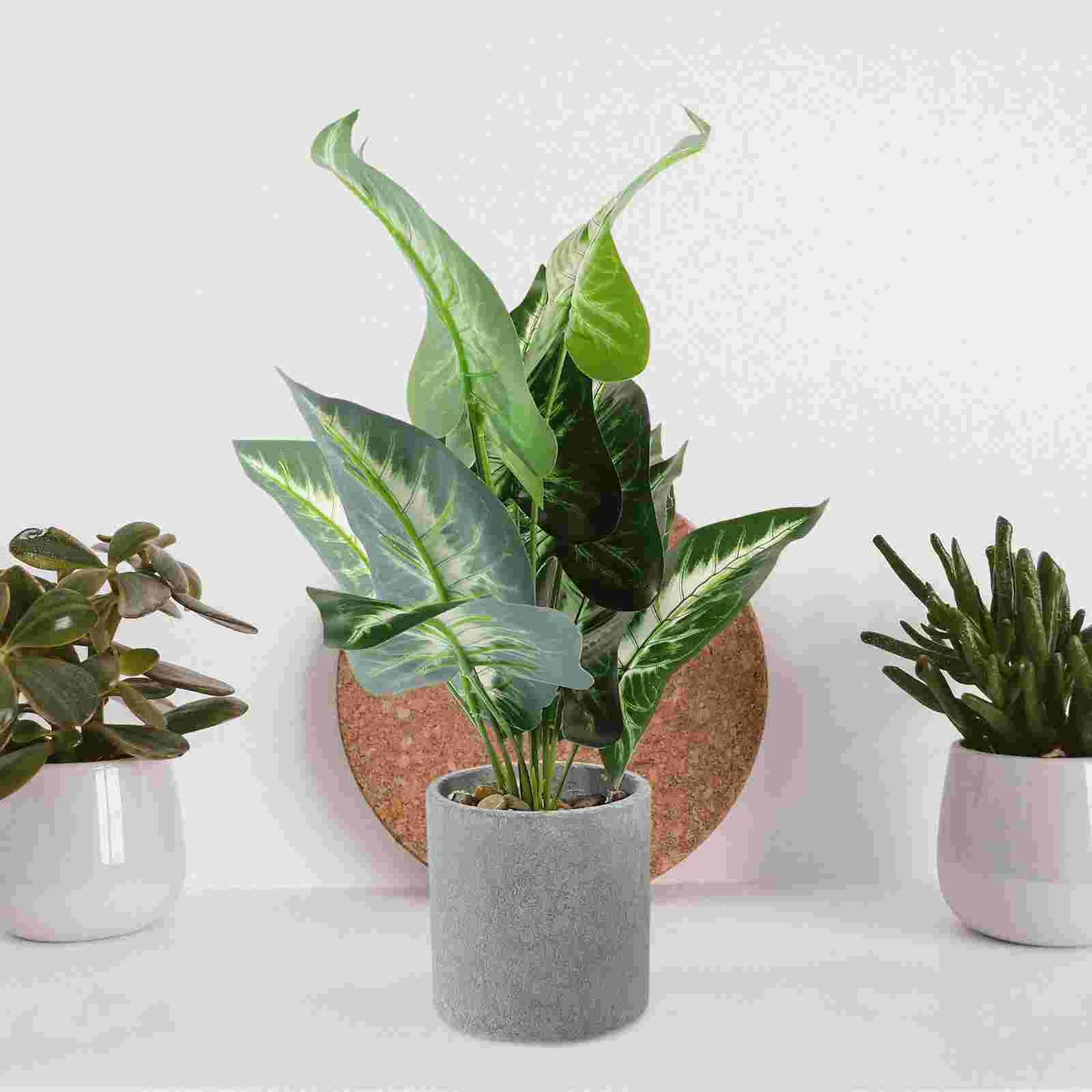 Green Plants Fake Bonsai Ornaments Outdoor Pulp Small Household Office Plastic Artificial for Home Simulated Faux Flowers
Green Plants Fake Bonsai Ornaments Outdoor Pulp Small Household Office Plastic Artificial for Home Simulated Faux Flowers