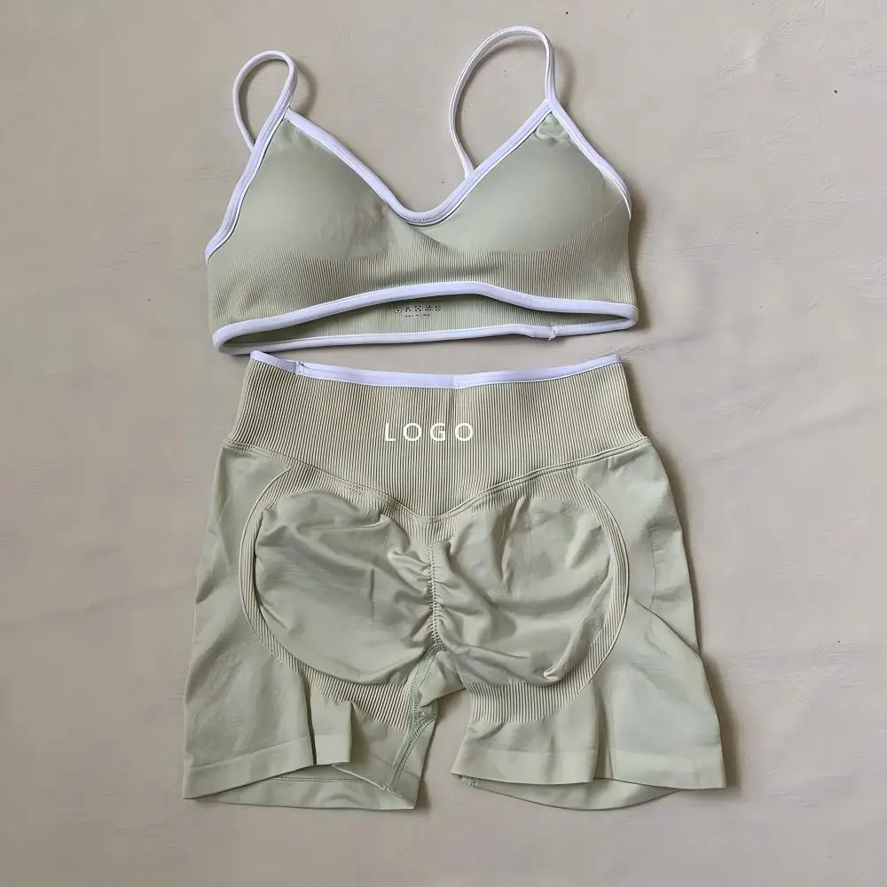 LOGO 2-piece Set Yoga Suit Contrast Hip Yoga Pants Sports Fitness Breathable Quick-drying Yoga Suit
LOGO 2-piece Set Yoga Suit Contrast Hip Yoga Pants Sports Fitness Breathable Quick-drying Yoga Suit