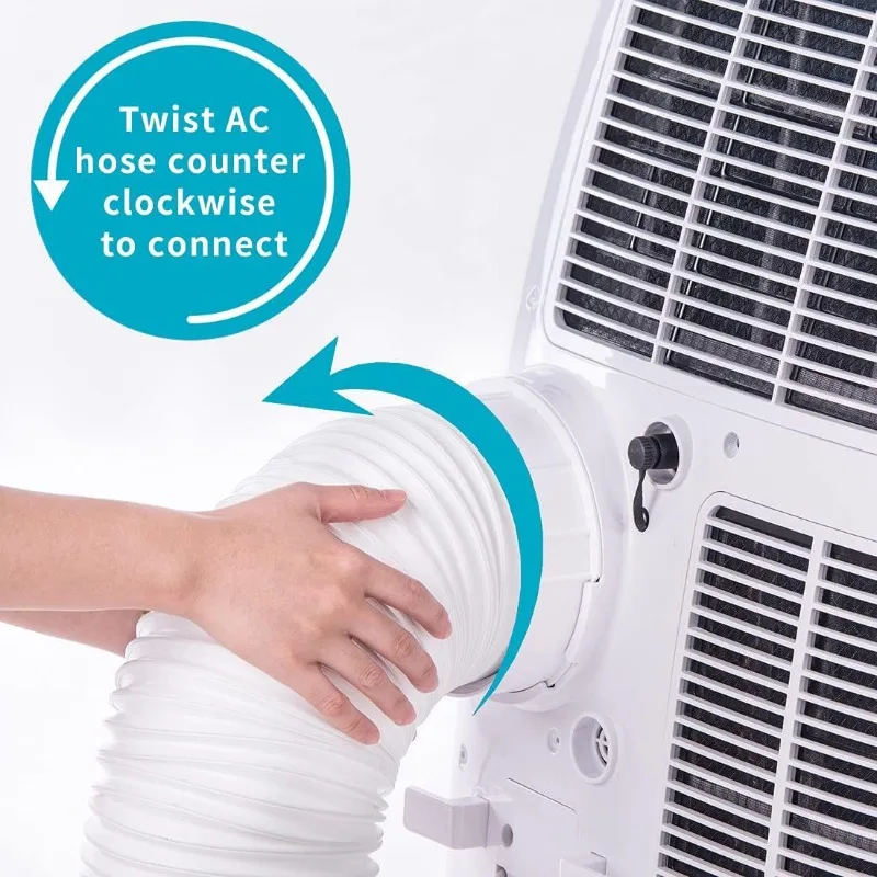 1.5M Portable Ac Hose Connector Portable Air Conditioner Parts Fit 5.9in Diameter Pipe Joint for Living Room Indoor Workplace
1.5M Portable Ac Hose Connector Portable Air Conditioner Parts Fit 5.9in Diameter Pipe Joint for Living Room Indoor Workplace