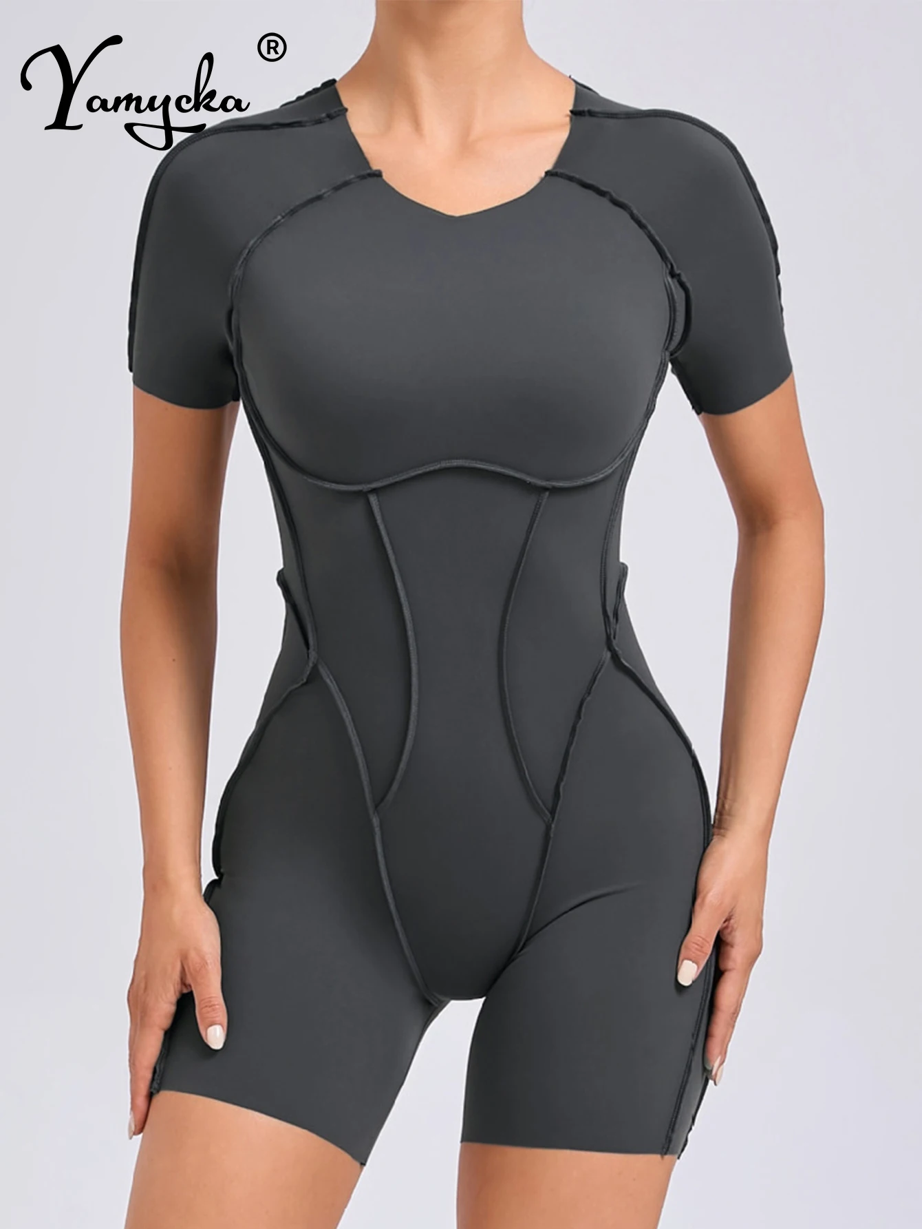 Sexy backless yoga bodysuit women summer one pieces romper woman clothing casual shorts jumpsuits bodysuits sportswear catsuit
Sexy backless yoga bodysuit women summer one pieces romper woman clothing casual shorts jumpsuits bodysuits sportswear catsuit