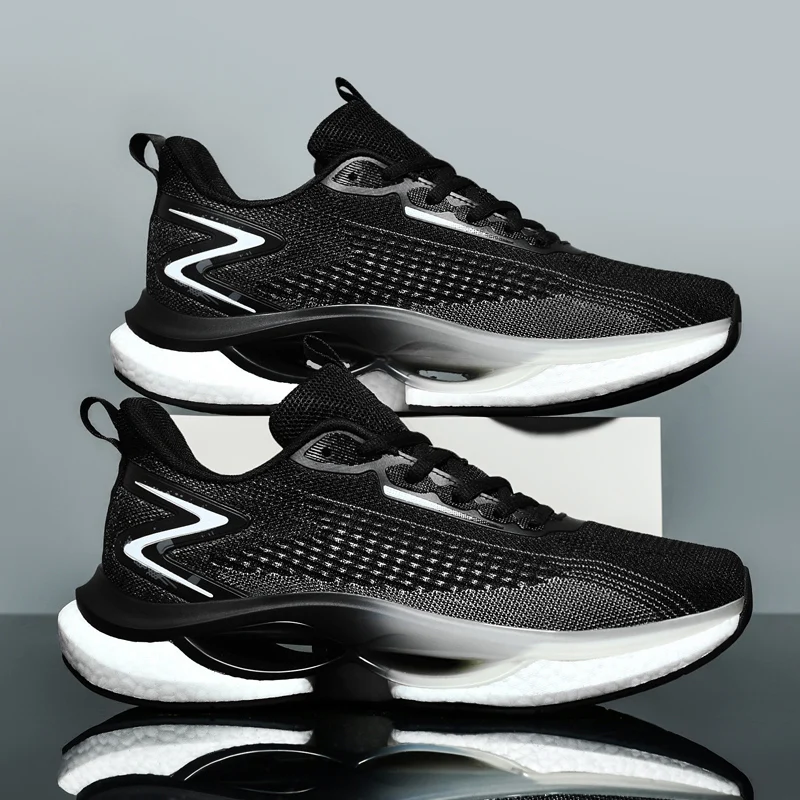 Marathon Air Cushion Men Sports Running Shoes Breathable Lightweight Women's Comfortable Athletic Nonskid Carbon Plate Sneakers
Marathon Air Cushion Men Sports Running Shoes Breathable Lightweight Women's Comfortable Athletic Nonskid Carbon Plate Sneakers