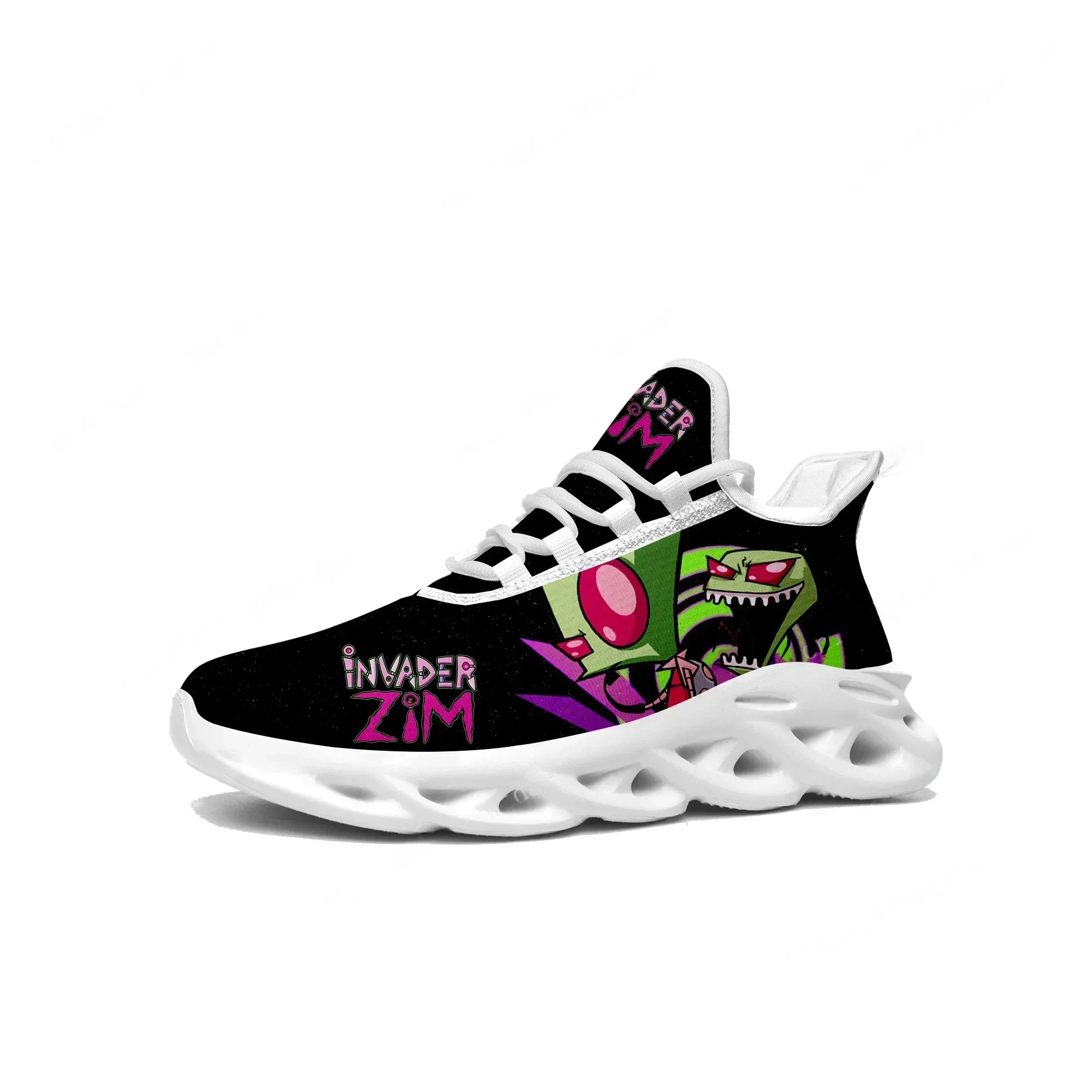 Z-Zim Flats Sneakers Mens Womens Teenager Sports Running Shoes High Quality I-Invader Anime Cartoon Custom Lace Up Mesh Footwear
Z-Zim Flats Sneakers Mens Womens Teenager Sports Running Shoes High Quality I-Invader Anime Cartoon Custom Lace Up Mesh Footwear