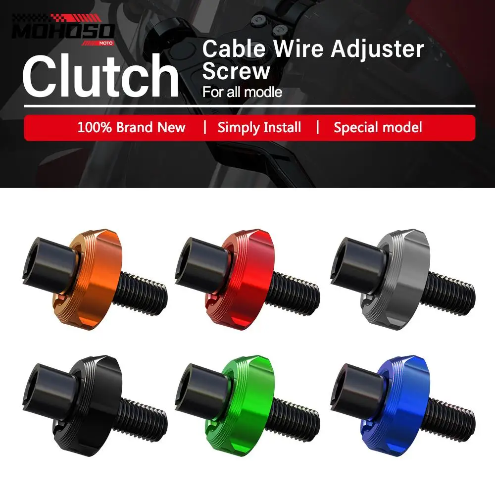 8mm 10mm Clutch Cable Wire Adjuster For YAMAHA XJ6 FZ6 N/S FZ6R FZ8 FZ-1N FZ1 FAZER FZS1000 Motorcycle Accessories CNC Aluminum
8mm 10mm Clutch Cable Wire Adjuster For YAMAHA XJ6 FZ6 N/S FZ6R FZ8 FZ-1N FZ1 FAZER FZS1000 Motorcycle Accessories CNC Aluminum