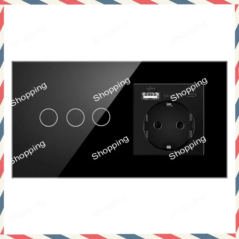 M20K 16A Wall Power Socket Touch Sensor Switch Europe Russia Spain Germany Crystal Glass Panel Home Improvement C EU Plug
M20K 16A Wall Power Socket Touch Sensor Switch Europe Russia Spain Germany Crystal Glass Panel Home Improvement C EU Plug