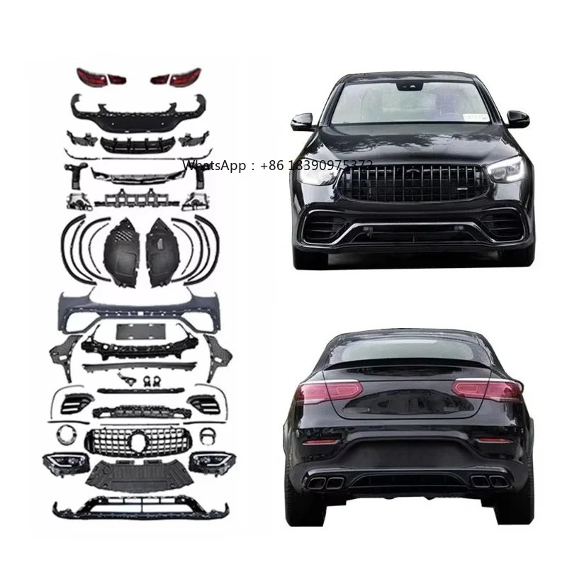 C253 Coupe Old to New for GLC Coupe 2016-2019 Upgrade 2020-2023 GLC63 Body Kit Headlight Taillight
C253 Coupe Old to New for GLC Coupe 2016-2019 Upgrade 2020-2023 GLC63 Body Kit Headlight Taillight