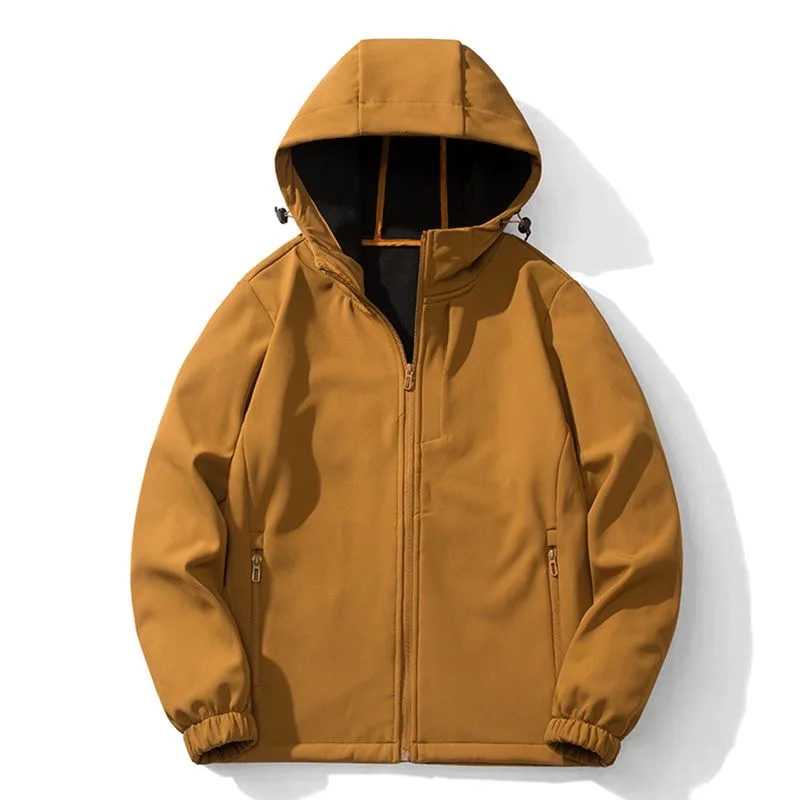 2025 Spring and Autumn Fashion Sports Waterproof and Fleece Thick Warm Coat Men's Casual Loose Large Size High Quality Jacket
2025 Spring and Autumn Fashion Sports Waterproof and Fleece Thick Warm Coat Men's Casual Loose Large Size High Quality Jacket
