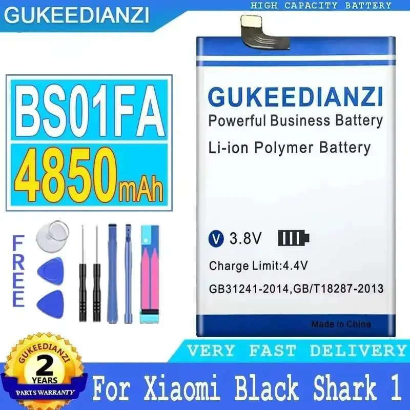 4850 мАч для Xiaomi Black Shark 1 Black Shark Dual Sim TD-Lte Skr-A0 Awm-A0 безопасный аккумулятор для мобильного телефона BS01FA
4850 мАч для Xiaomi Black Shark 1 Black Shark Dual Sim TD-Lte Skr-A0 Awm-A0 безопасный аккумулятор для мобильного телефона BS01FA
