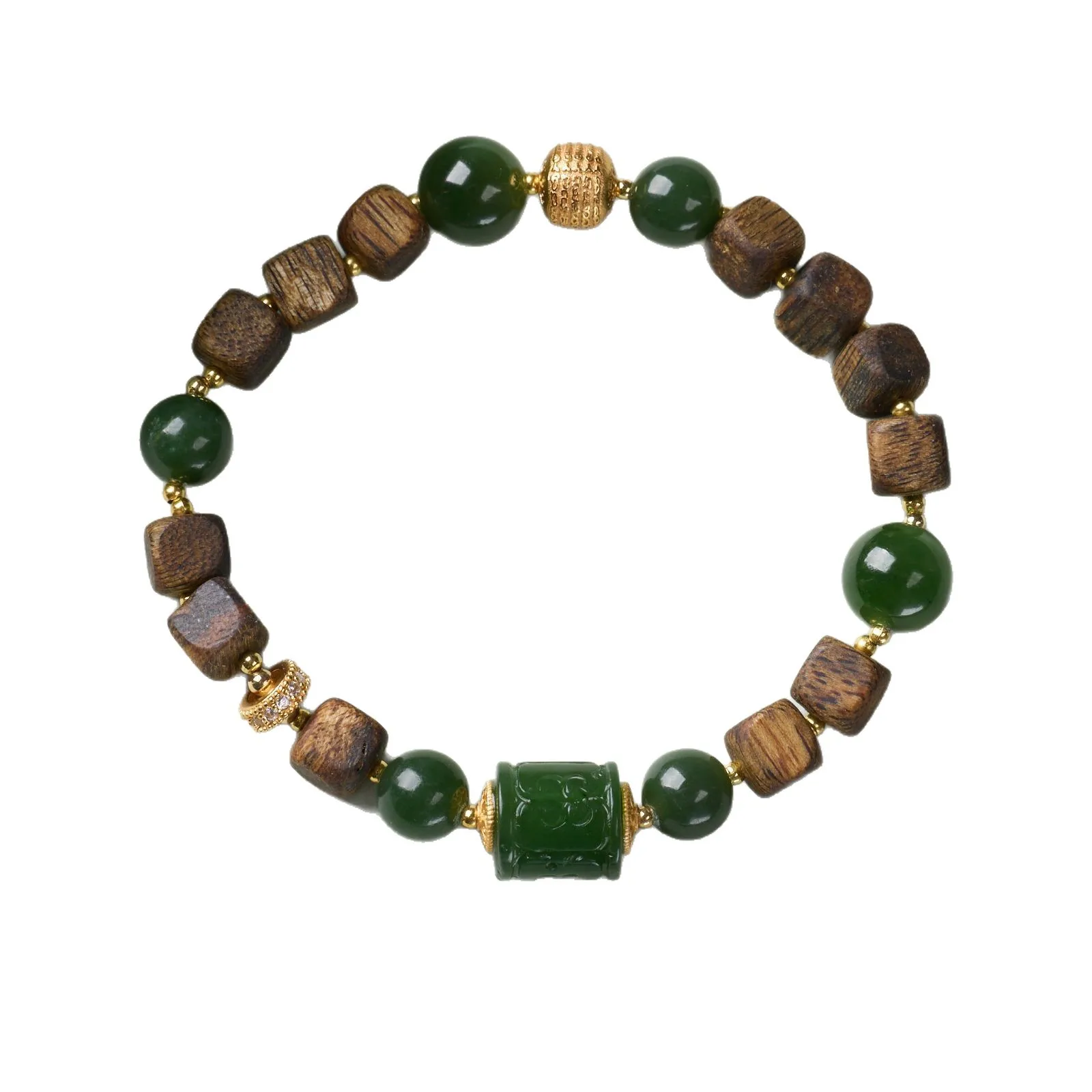 Natural Qi Nan Agarwood Jasper Bracelet for Women New Chinese Style Lacquer Bead Retro Niche Curio Gifts
Natural Qi Nan Agarwood Jasper Bracelet for Women New Chinese Style Lacquer Bead Retro Niche Curio Gifts