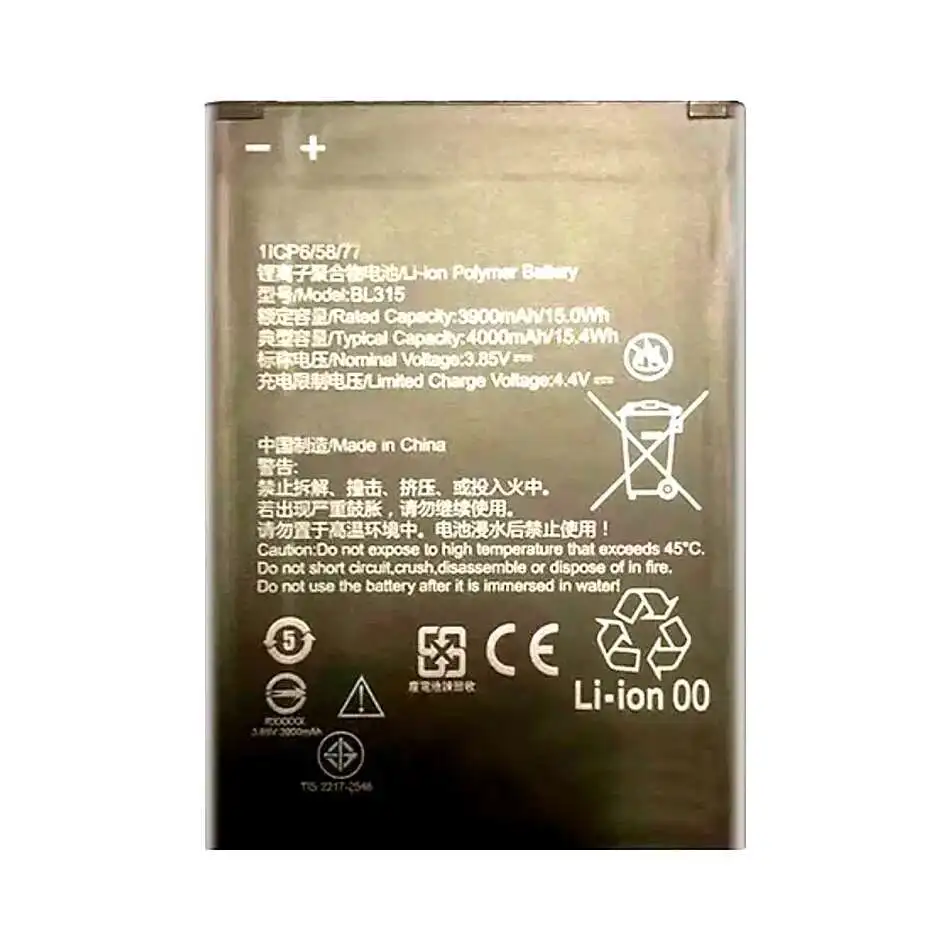 Mobile Phone Battery 4000Mah For Lenovo A7 L19111 Environmentally Friendly BL315 Premium Replacement
Mobile Phone Battery 4000Mah For Lenovo A7 L19111 Environmentally Friendly BL315 Premium Replacement