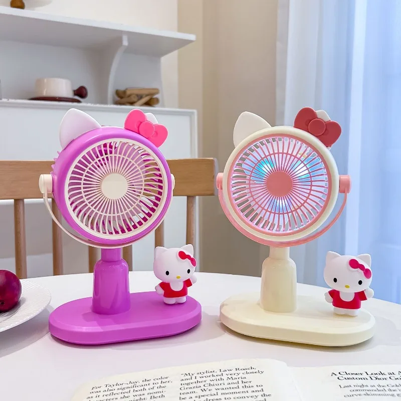 New Cartoon Sanrio Mini Fan Kawaii Hello Kitty USB Charging Portable Handheld Fan Silent Desktop Ornament Decor Summer Gift
New Cartoon Sanrio Mini Fan Kawaii Hello Kitty USB Charging Portable Handheld Fan Silent Desktop Ornament Decor Summer Gift