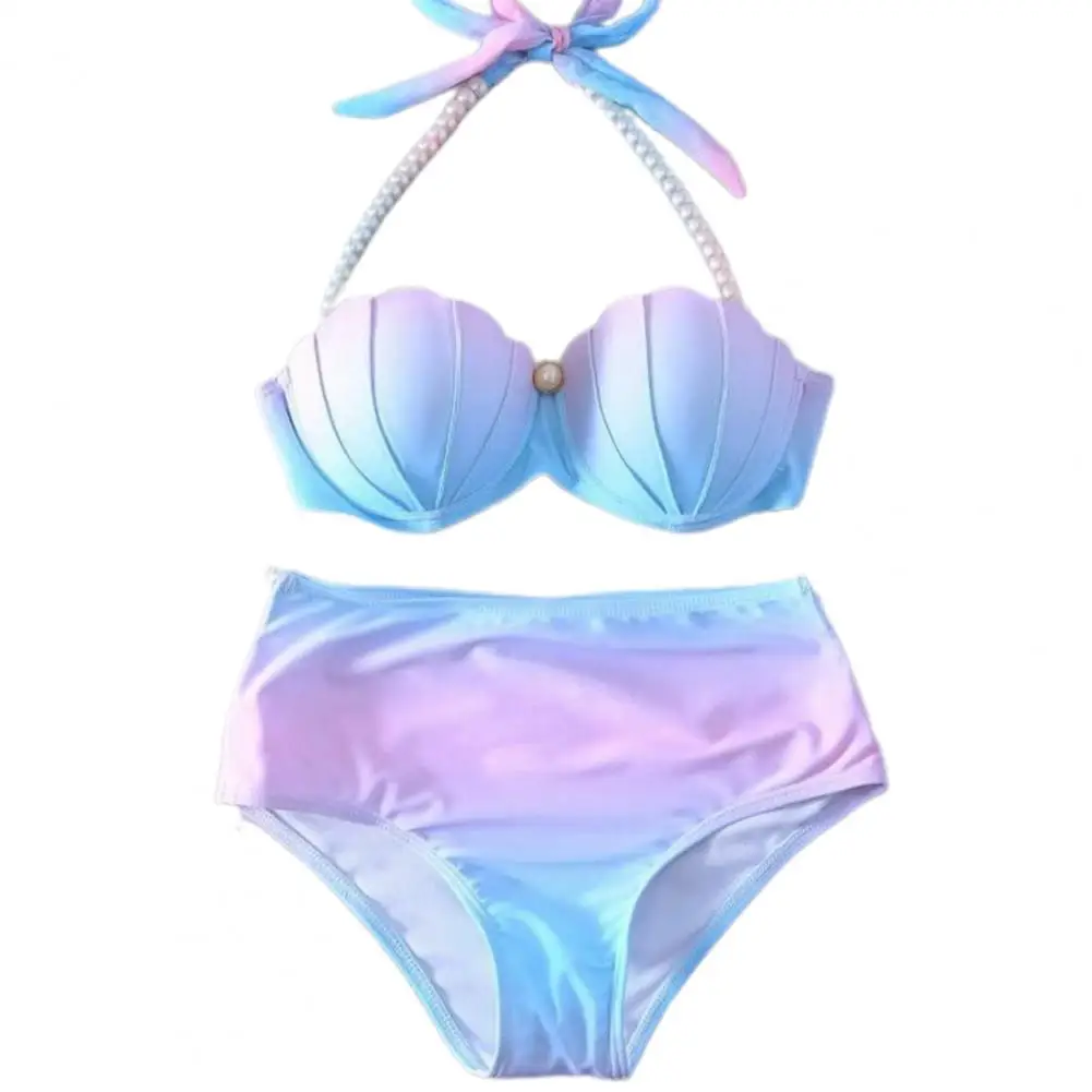 2Pcs/Set Stylish Women Swimsuit Sexy Women Bikini Colorful High Stretch Sleeveless Split Bikini Quick Dry
2Pcs/Set Stylish Women Swimsuit Sexy Women Bikini Colorful High Stretch Sleeveless Split Bikini Quick Dry
