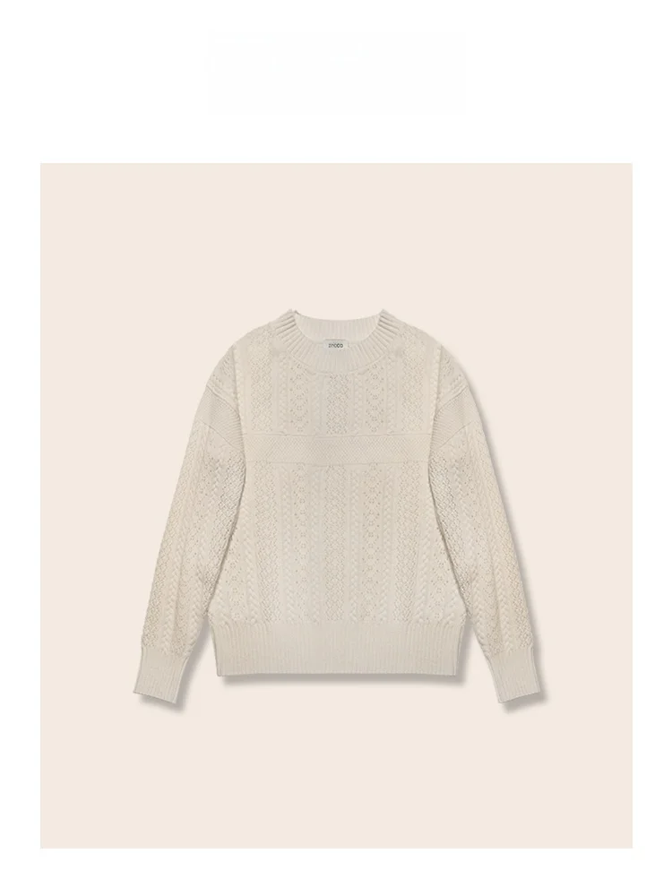 Вязаный свитер Ele Camere с вырезами, мягкий, с длинными рукавами, круглым вырезом, для повседневной носки, от ZINCCA Conception, для женщин
Вязаный свитер Ele Camere с вырезами, мягкий, с длинными рукавами, круглым вырезом, для повседневной носки, от ZINCCA Conception, для женщин