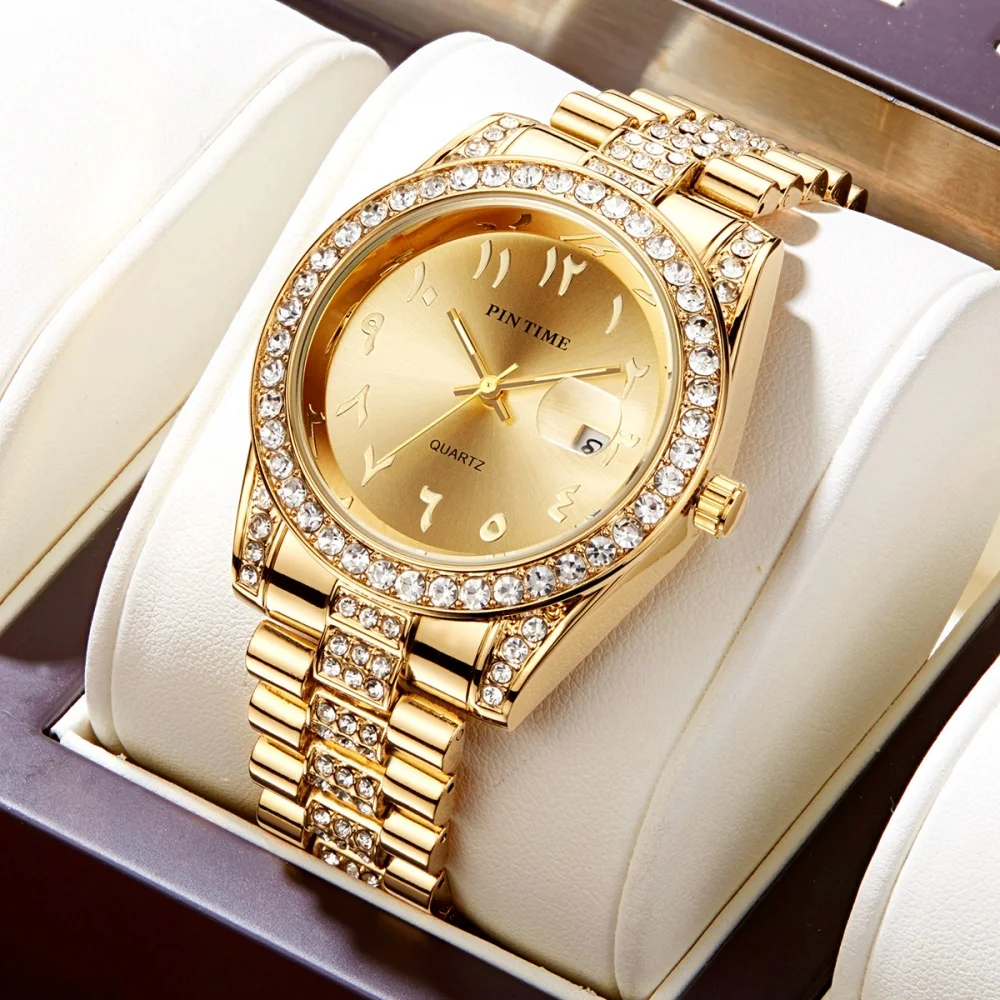 Новые мужские деловые часы, лучший бренд, роскошные часы с бриллиантами, водонепроницаемые кварцевые наручные часы в стиле хип-хоп, Relogio Masculino, Прямая доставка 
Новые мужские деловые часы, лучший бренд, роскошные часы с бриллиантами, водонепроницаемые кварцевые наручные часы в стиле хип-хоп, Relogio Masculino, Прямая доставка