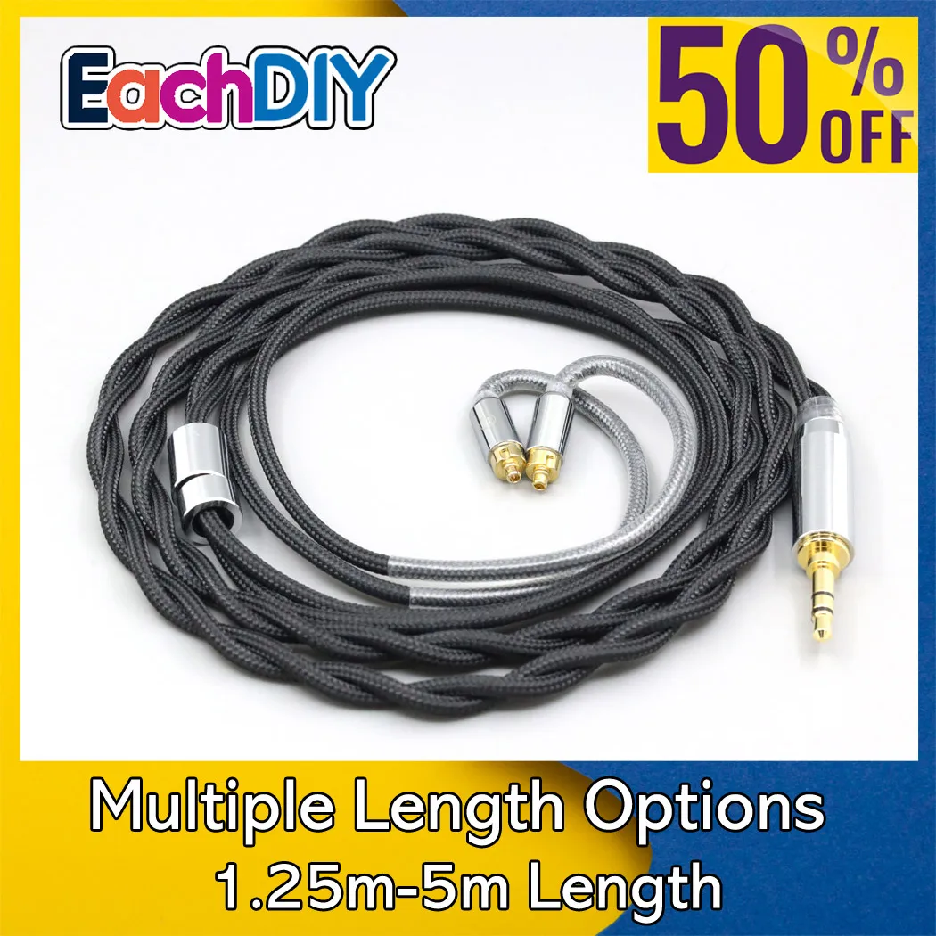 Shield Nylon Palladium Graphene Gold 99% Pure Silver Earphone Cable For Dunu dn-2002 8291
Shield Nylon Palladium Graphene Gold 99% Pure Silver Earphone Cable For Dunu dn-2002 8291