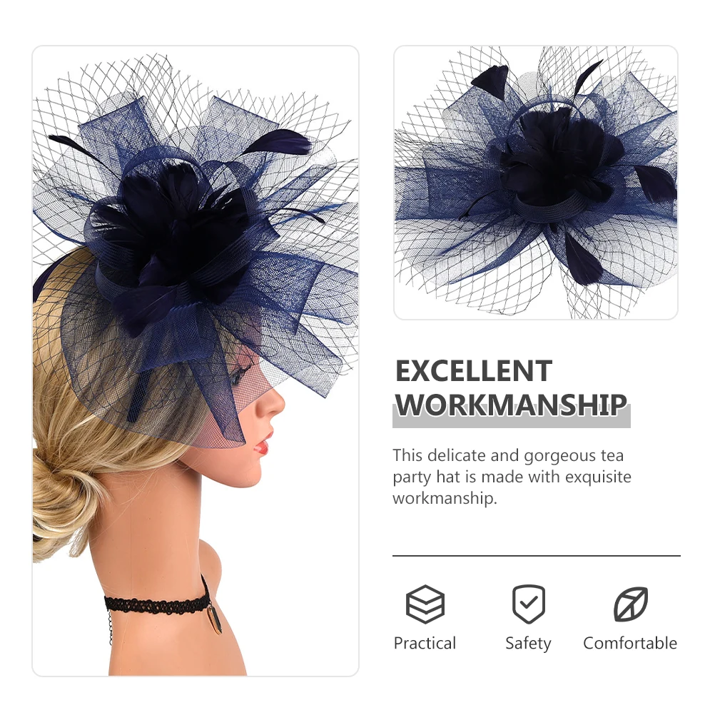 Mesh Bride Hat Fascinators Hats for Women Headbands Women's Church Tea Girl Hair
Mesh Bride Hat Fascinators Hats for Women Headbands Women's Church Tea Girl Hair