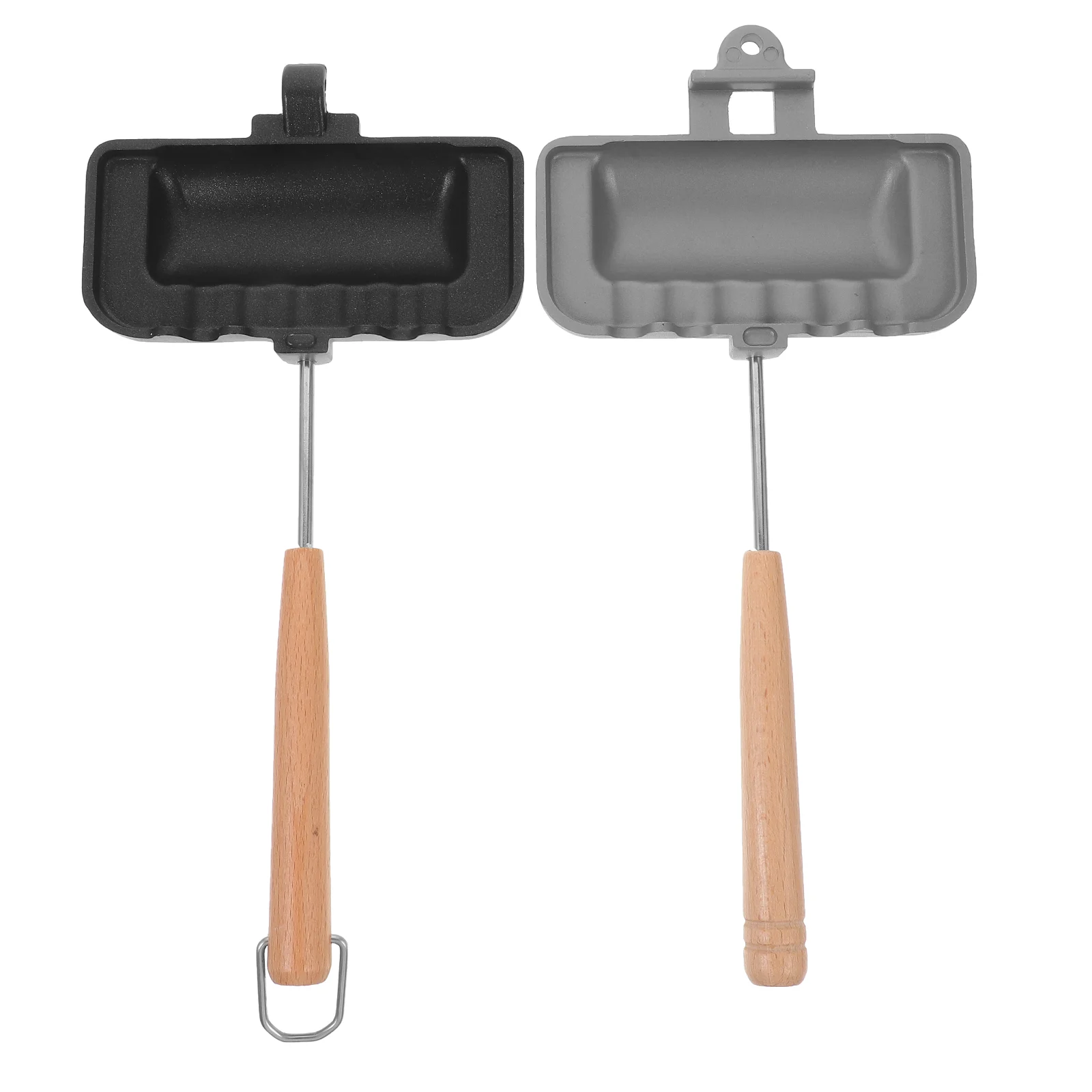 Sandwich Pan Bread Detachable Cooking Utensils Non-stick Making Tool Long Frying Tray Wood Kitchen Double-sided
Sandwich Pan Bread Detachable Cooking Utensils Non-stick Making Tool Long Frying Tray Wood Kitchen Double-sided