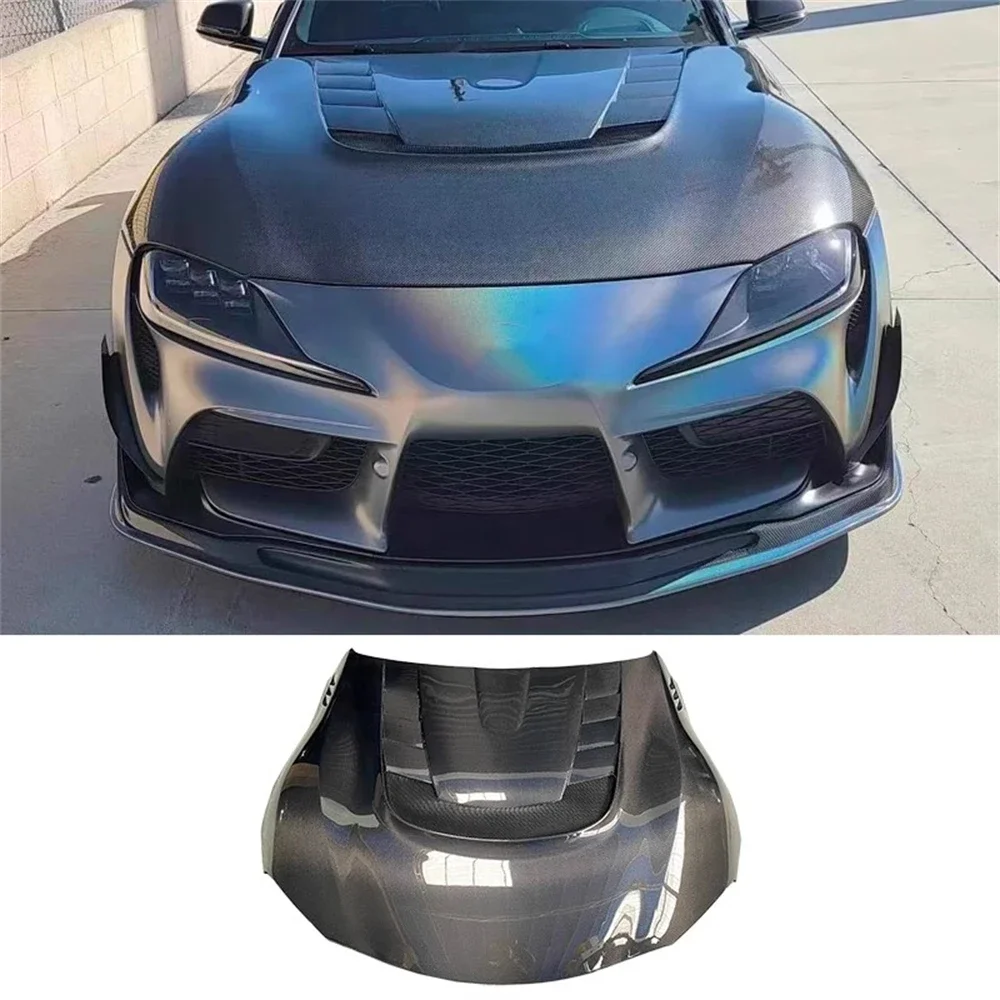 Car surround carbon fiber hood coupe tuning engine hood Body kit For 19-22 Toyota Supra GR A90 modified VARIS
Car surround carbon fiber hood coupe tuning engine hood Body kit For 19-22 Toyota Supra GR A90 modified VARIS