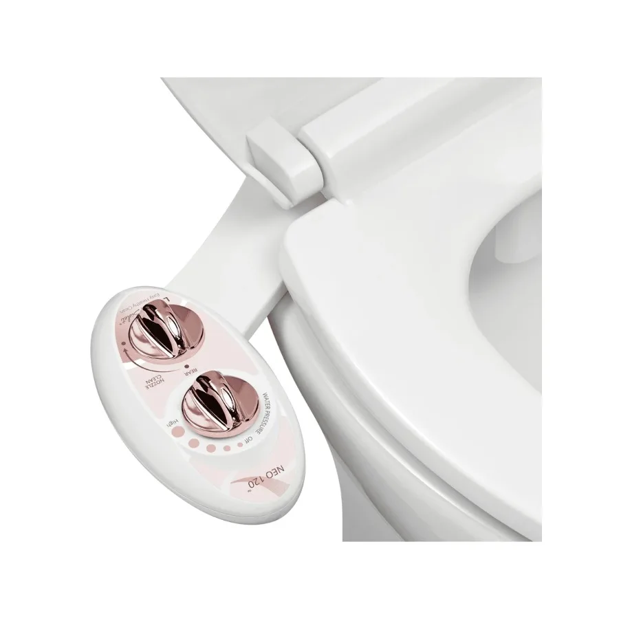 LUXE Bidet NEO 120 - Self-Cleaning Nozzle, Fresh Water Non-Electric Bidet Attachment For Toilet Seat, Adjustable Water Pressure
LUXE Bidet NEO 120 - Self-Cleaning Nozzle, Fresh Water Non-Electric Bidet Attachment For Toilet Seat, Adjustable Water Pressure