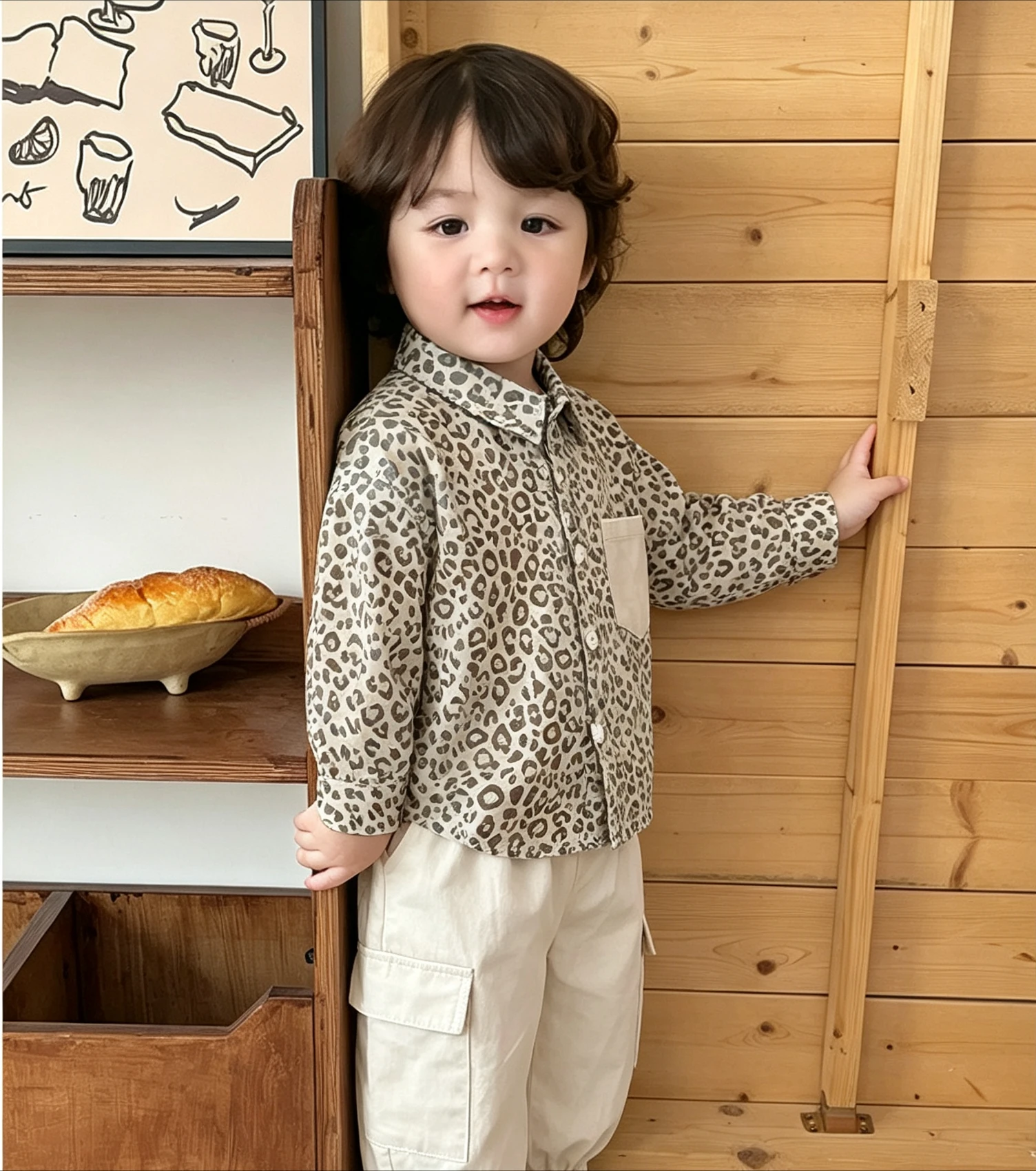 Boys Fall Set 2026 New Kids Casual Leopard Cool Shirt Long Sleeve Two Piece Set Baby Spring Fall Clothes
Boys Fall Set 2026 New Kids Casual Leopard Cool Shirt Long Sleeve Two Piece Set Baby Spring Fall Clothes