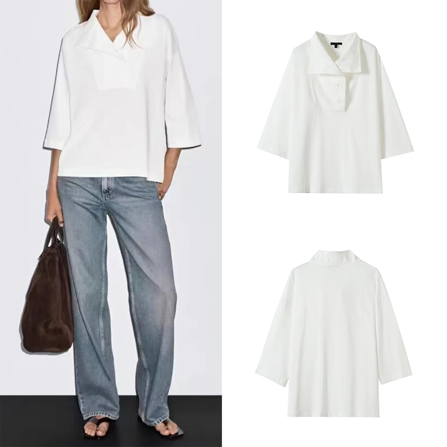 High Collar Nine Sve Commute Sle Women's irt Z Loose Fit Other Material 00% Regular Thin Girl's irt
High Collar Nine Sve Commute Sle Women's irt Z Loose Fit Other Material 00% Regular Thin Girl's irt