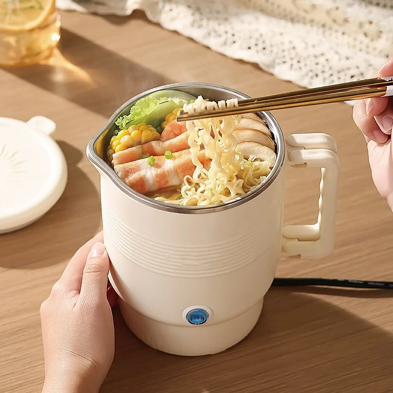 800ml Folding Travel Electric Kettle Multifunction Electric boiled cup 2 Gear Adjust 304 Stainless Steel Teapot Milk Soaking Pot
800ml Folding Travel Electric Kettle Multifunction Electric boiled cup 2 Gear Adjust 304 Stainless Steel Teapot Milk Soaking Pot