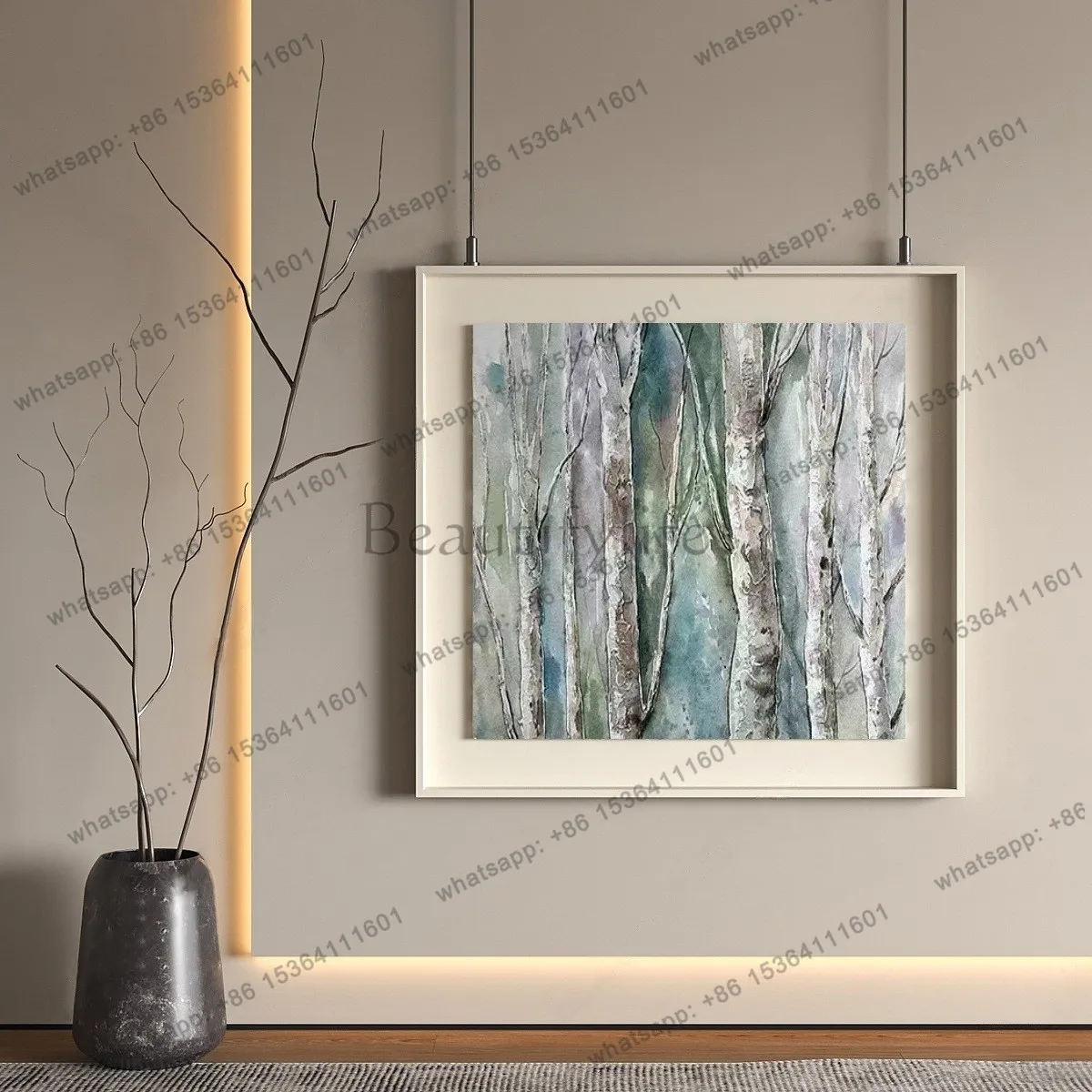Hotel painting wall soft decoration medieval wabi sabi wall ambient light decoration
Hotel painting wall soft decoration medieval wabi sabi wall ambient light decoration