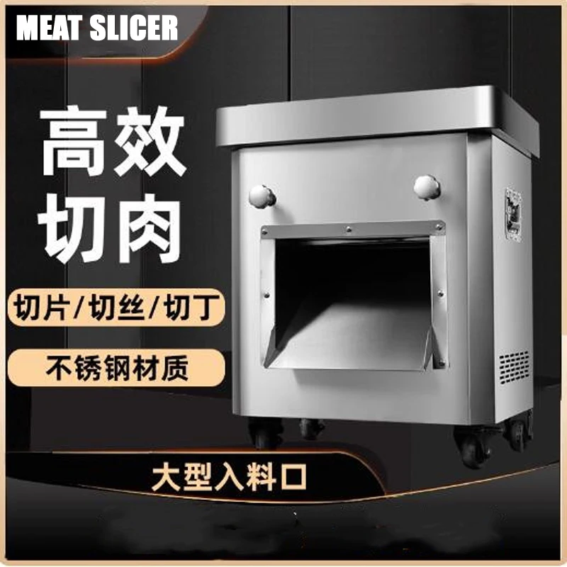Stainless Steel Meat Slicer Commercial Electric Automatic Fresh Meat Slicer Meat Slicer Shredded Meat Machine
Stainless Steel Meat Slicer Commercial Electric Automatic Fresh Meat Slicer Meat Slicer Shredded Meat Machine