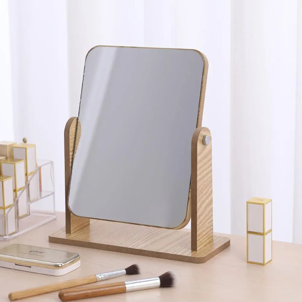 Rotatable Double Makeup Mirror Decorative Mirror Square Tabletop Decorative Vanity for Girl Home Use
Rotatable Double Makeup Mirror Decorative Mirror Square Tabletop Decorative Vanity for Girl Home Use