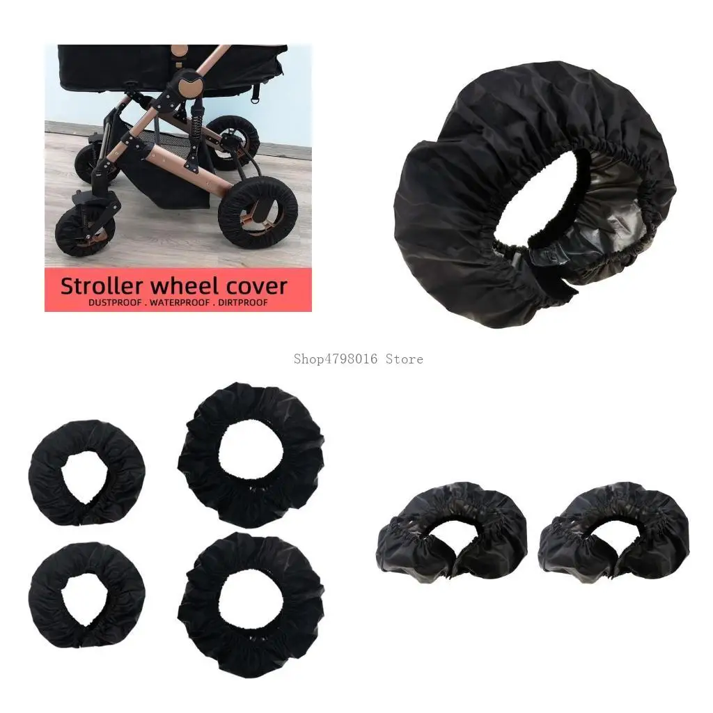 2-Unit Pram Wheel Case Protectors Enhances Stability Dustproof Protective Sleeve
2-Unit Pram Wheel Case Protectors Enhances Stability Dustproof Protective Sleeve
