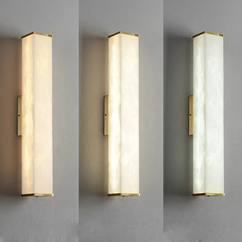 Marble Modern Line LED Wall Lamp Living Room Bedroom Wall Light Copper Luxury Decorate Lamps Room Decor Decorative Lighting
Marble Modern Line LED Wall Lamp Living Room Bedroom Wall Light Copper Luxury Decorate Lamps Room Decor Decorative Lighting