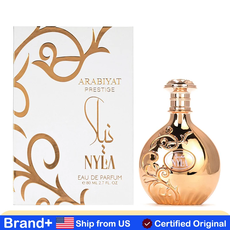 Arabiyat Prestige Nyla Eau De Parfum 2.7 Fl Oz Arabian Women's Perfume Long Lasting Fragrance Cologne Portable Birthday Gift
Arabiyat Prestige Nyla Eau De Parfum 2.7 Fl Oz Arabian Women's Perfume Long Lasting Fragrance Cologne Portable Birthday Gift